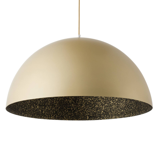 Riippuvalo Fera, kulta/musta pilkullinen, Ø 70 cm