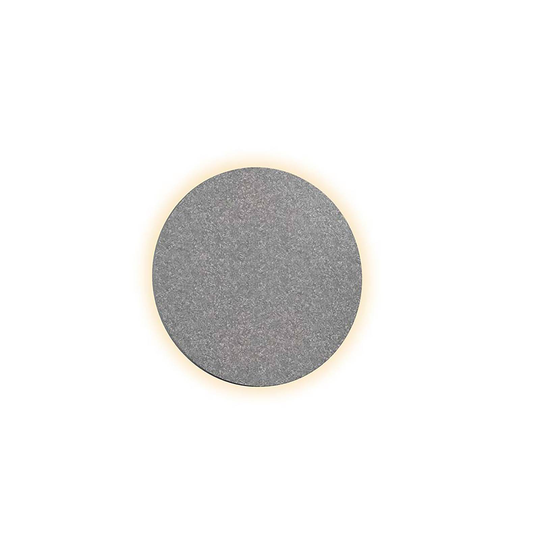 LEDWORKS Sono-LED Round Wall 1 seinä Ø 70cm harmaa