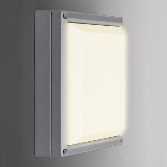 LED-seinävalaisin SUN 11, 13 W, vaaleanharmaa, 3 K