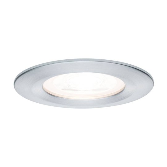 Paulmann LED-spotti Nova pyöreä, IP44, alumiini
