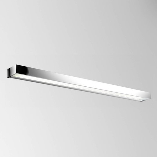 Verraton LED-seinävalaisin Apolo, 120 cm, kromi