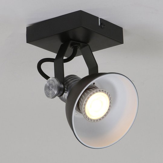 LED-kohdevalaisin Brooklyn, 1-lamppuinen, musta
