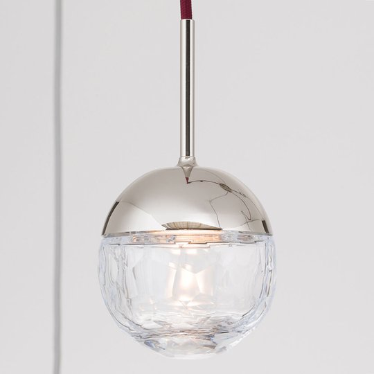 LED-riippuvalaisin Ball viisilamppuinen, värikäs