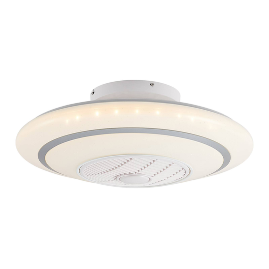 Lindby Kheira -LED-kattotuuletin, 27,6 W