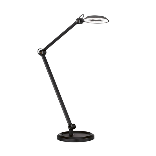 Schöner Wohnen Office-LED-pöytävalo, 2 vartta 65cm
