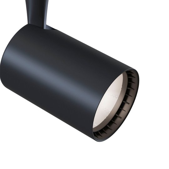 Track-kiskospotti LED 4000K musta 800lm, 12W
