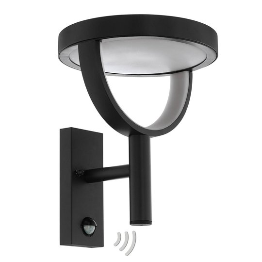 LED-ulkoseinävalaisin Francari tunnistimella