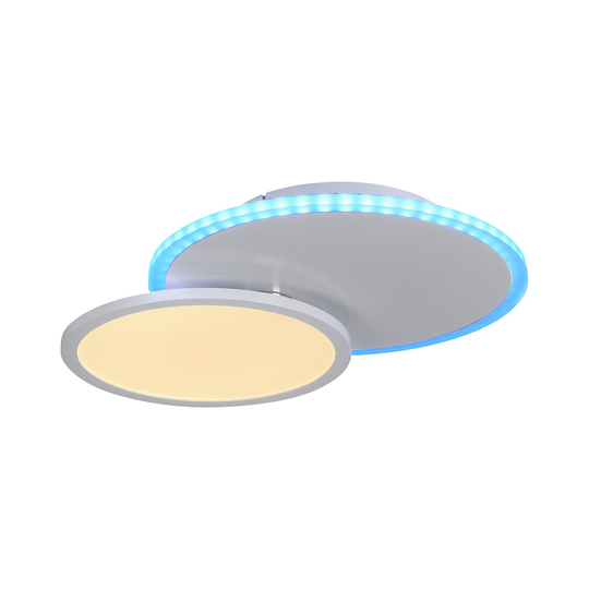 Arenda-LED-kattovalo pyöreä, RGB/CCT, kääntyvä