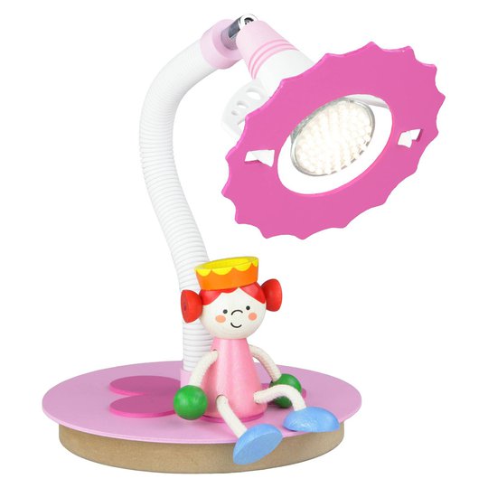 LED-pöytälamppu Prinsessa, istuva