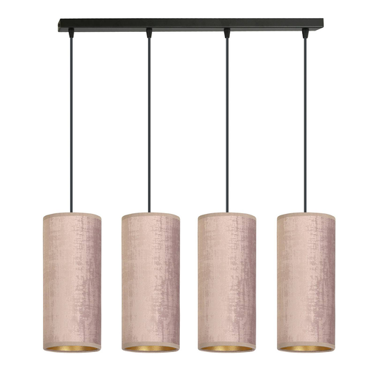 Riippuvalo Joni, tekstiili, 4x, pitkä, rosé-kulta