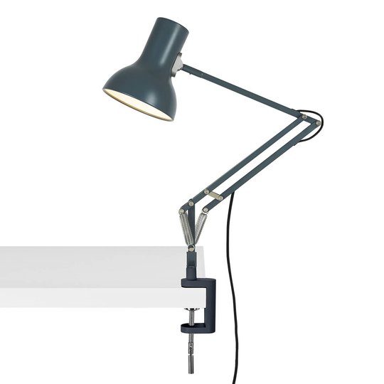 Anglepoise Type 75 Mini -klipsivalaisin siniharmaa