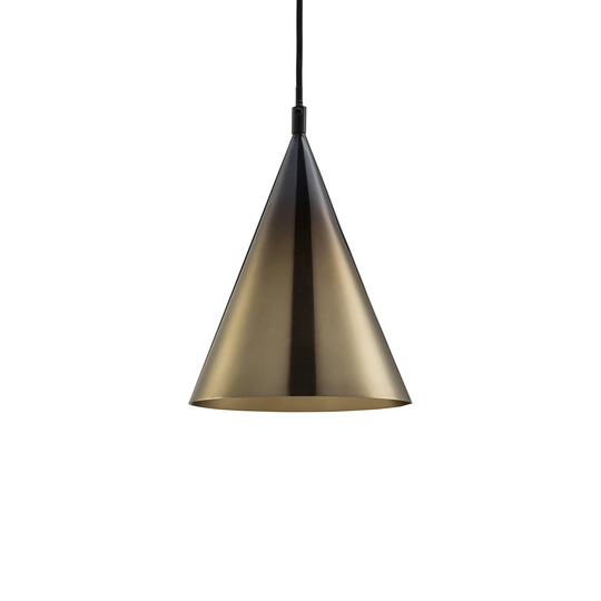 PR Home Hyde -riippuvalo, musta/kulta, Ø 20 cm