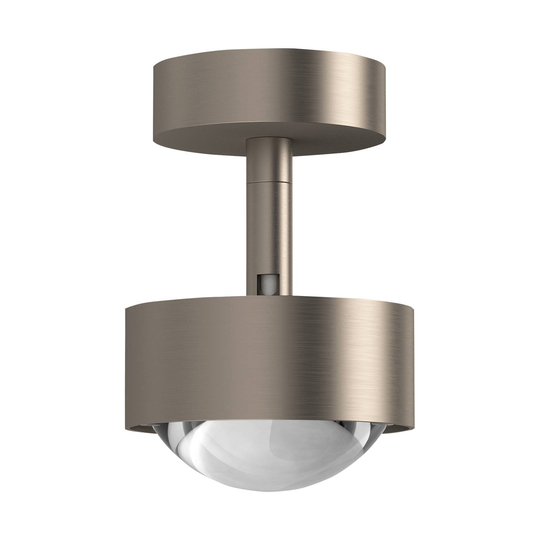Puk Mini Turn LED-kohdevalo kirkas 1x mattanikkeli