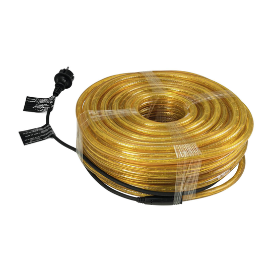EUROLITE Rubberlight RL1 -valokaapeli oranssi 44 m