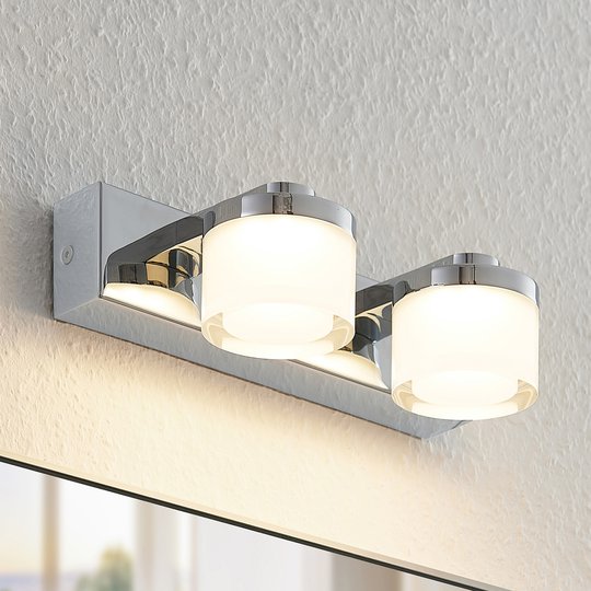 Arcchio Kejan -LED-seinävalaisin 2-lamp. leveä
