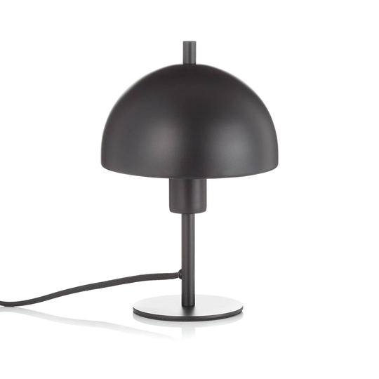 Schöner Wohnen Kia -pöytälamppu, musta, 24 cm