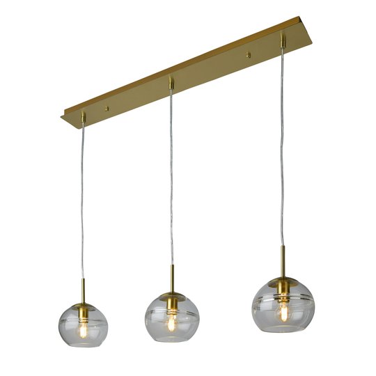Villeroy & Boch Tokio riippuvalaisin, kulta 3-lamp