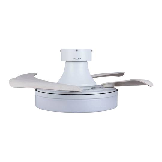 Fanaway Orbit -kattotuuletin/LED-lamppu valkoinen