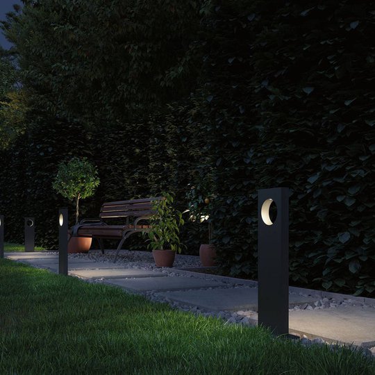 Paulmann Plug & Shine -LED-pylväsvalaisin Ivo