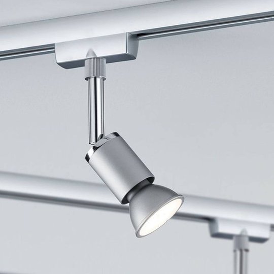 Paulmann URail Pure II spotti, kromi matta