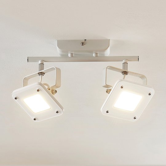 LED-kattospotti Juliana himmennettävä 2-lamppuinen