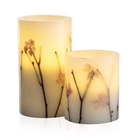 Pauleen Shiny Blossom Candle -LED-kynttilä 2 kpl