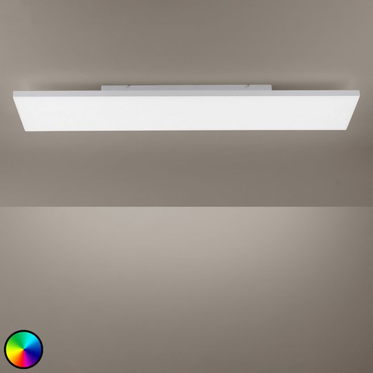 Paul Neuhaus Frameless kattovalaisin RGBW 100x25cm