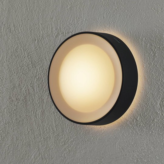 Philips Hue WACA Daylo -ulkoseinälamppu, musta