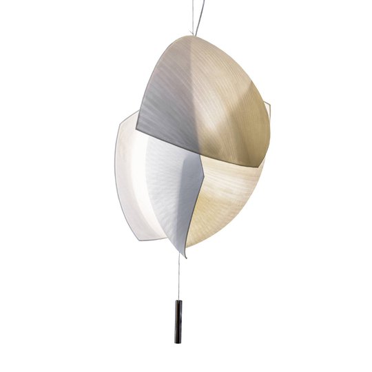 Grok Voiles -LED-riippuvalaisin 95x70 cm, DALI