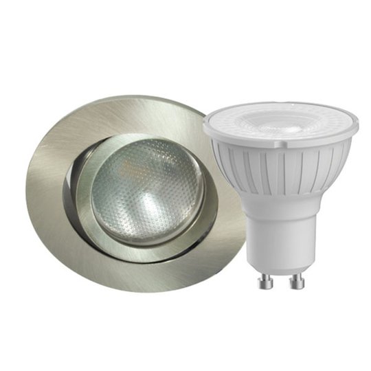 Megaman DecoclicSet -LED-spotti GU10 4,2W rauta