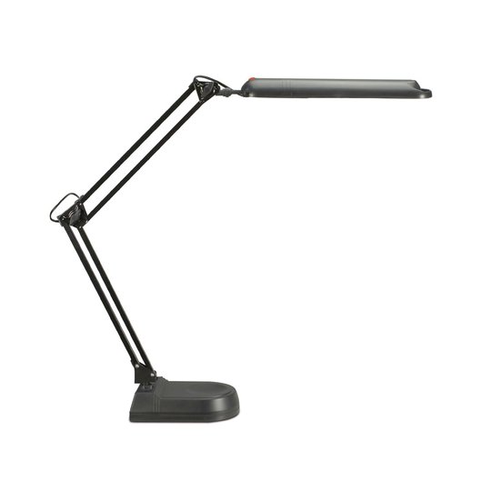 LED-pöytävalaisin Atlantic, jalusta, musta