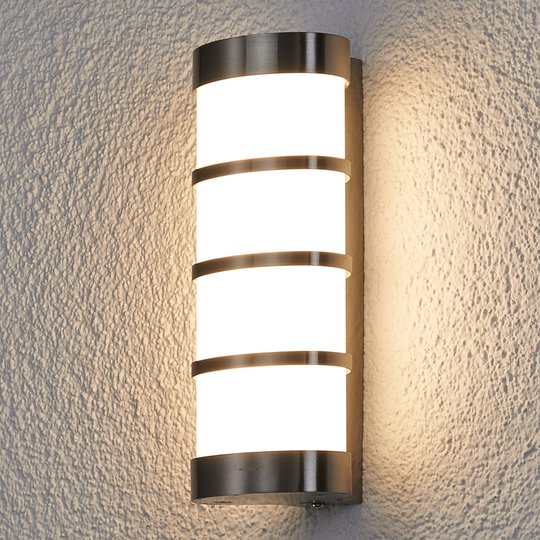 Ulkoseinävalaisin Leroy ruostumatonta terästä