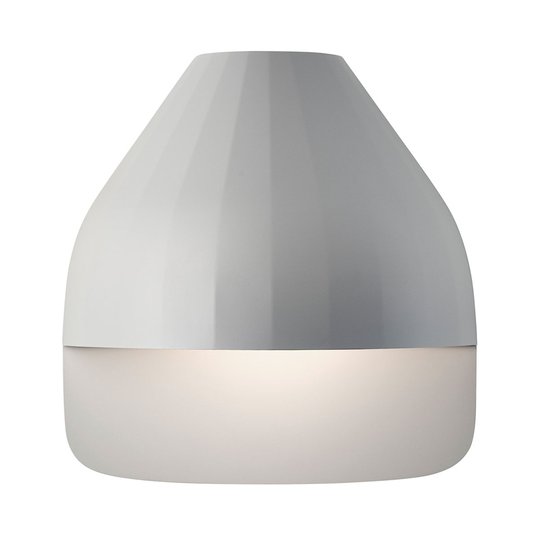 LE KLINT Facet Small -LED-seinävalo, vaaleanharmaa