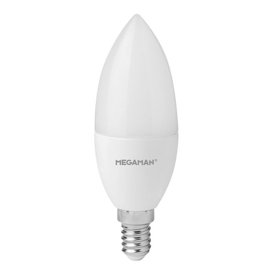 Megaman ingenium®ZB -LED-kynttilä E14 6W 2700K dim