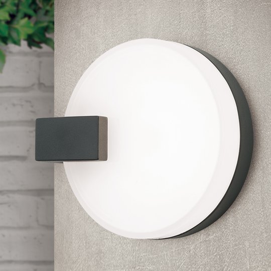 LED-ulkoseinälamppu Astra silumiinivalua