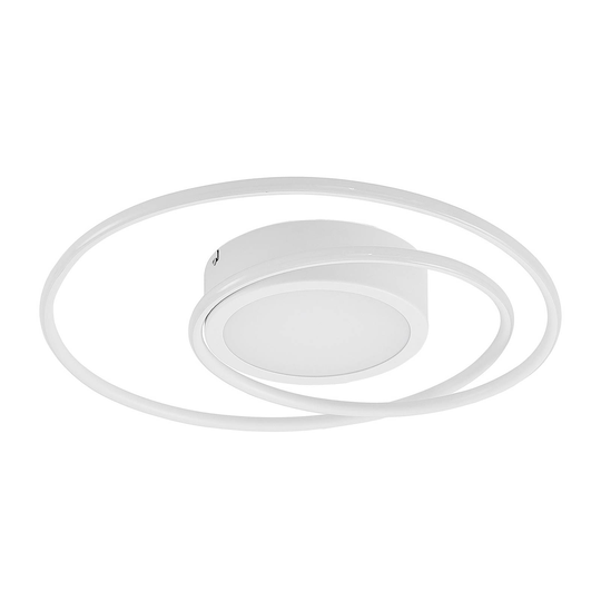 Lindby Bovia-LED-kattovalo CCT, himmennys, valk.