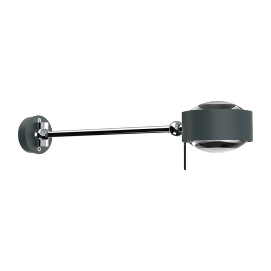 Puk Maxx Hotel LED 30cm kirkas linssi, antrasiitti