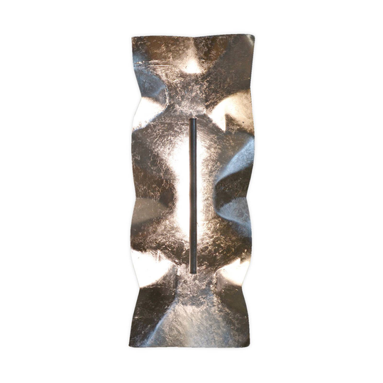Knikerboker Crash Tube -seinälamppu 60x25cm, hopea