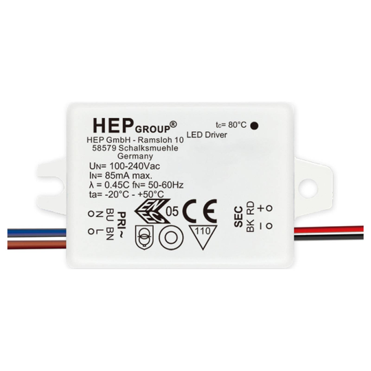 Astro-LED-muuntaja 1,9–3,1 W 700 mA