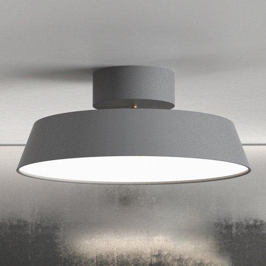 LED-kattovalaisin Alba, käännettävä, harmaa