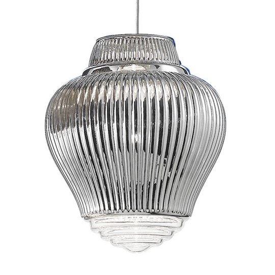Riippuvalaisin Clyde 130 cm silber metallic