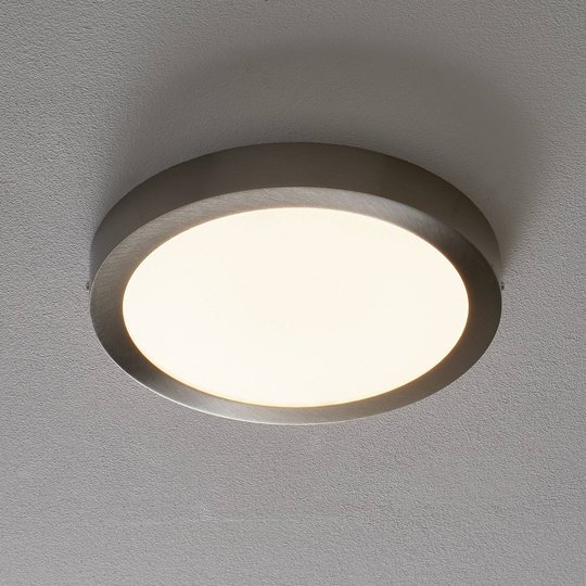 Fueva Connect - LED-kattovalaisin, 30 cm, nikkeli