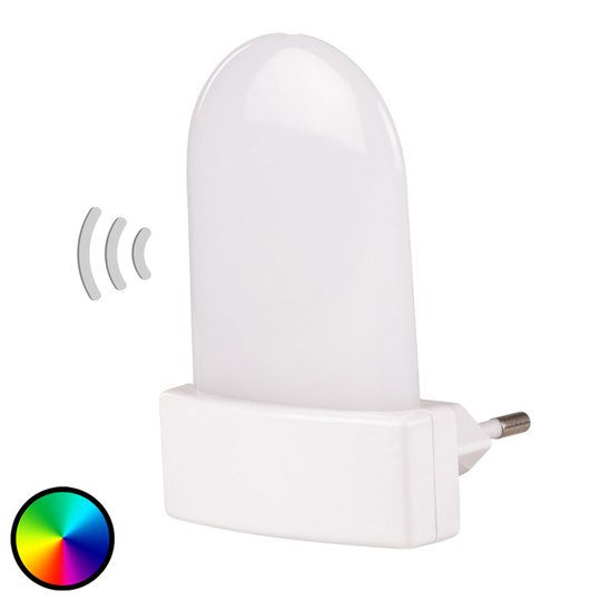LED-pistokevalaisin Bunda, tunnistin RGB