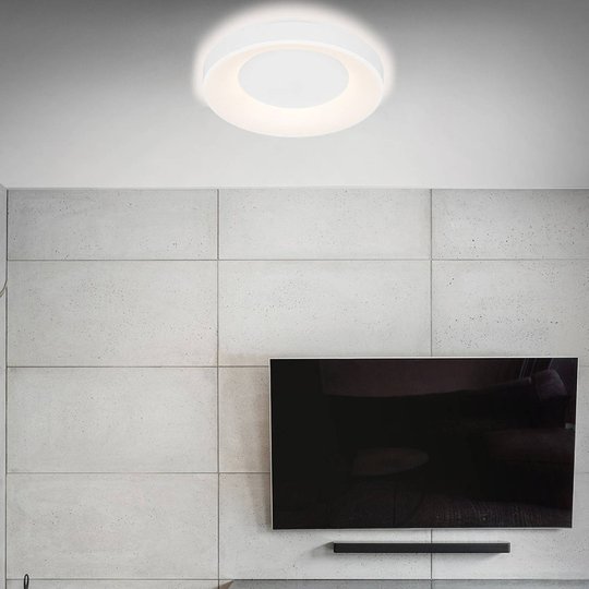 LED-kattovalaisin Rondo CCT kaukosäädin, valkoinen