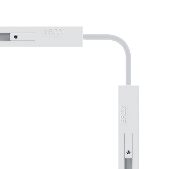 ERCO-Multiflex-liitin Minirail-kiskoihin valkoinen
