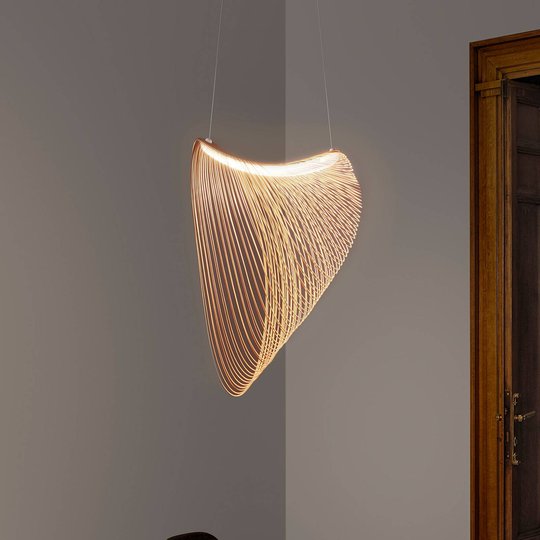 Luceplan Illan -LED-riippuvalo himmennettävä Ø60cm