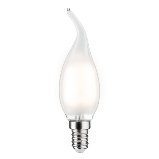 LED-kynttilälamppu E14 4,8W 2700K satinoitu