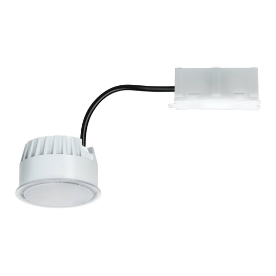 Paulmann Coin Base LED-uppokohdevalo 100° 5W 3000K