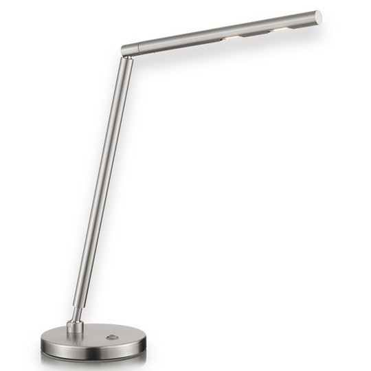 Ajaton LED-työpöytävalaisin Glance, nikkeli