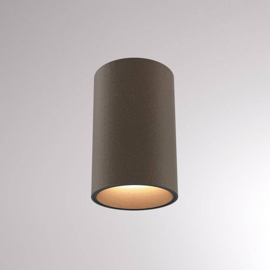 LOUM Atus Round -LED-kattovalaisin, terra